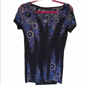3/$30 L.O.L Vintage art burnout top